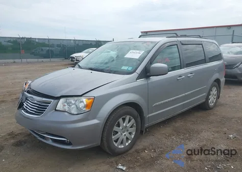 2014 Chrysler Town & Country Touring из США, поврежденный, VIN 2C4RC1BG3ER324460